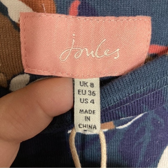 NWT Joules harbor print long sleeve top size small - Picture 3 of 8